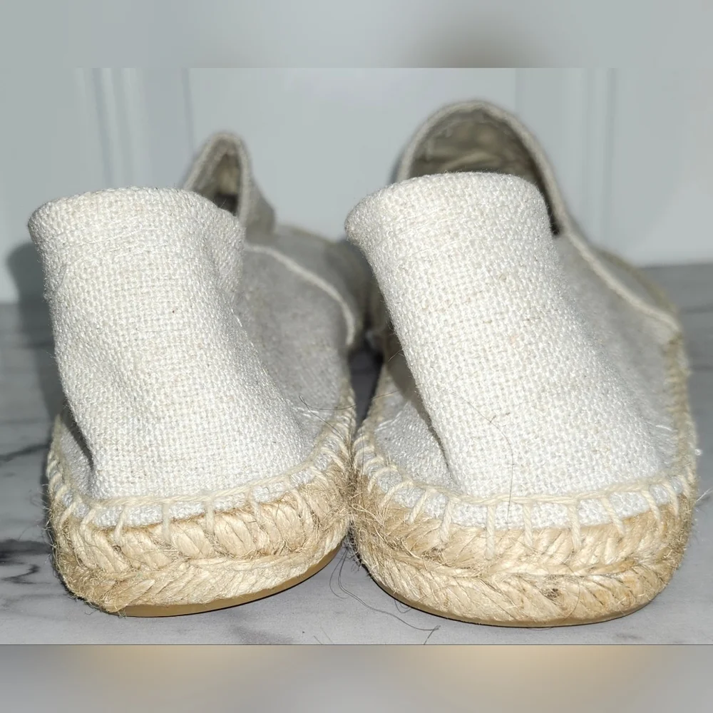 SOLUDOS X JASON PILAN slip-on espadrilles HAMBURGER & FRIES size 10
